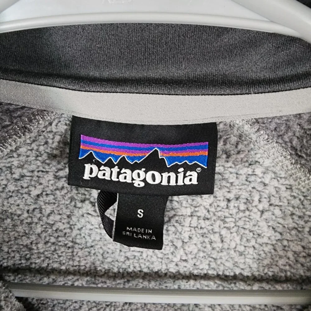 Patagonia Better Sweater Small Yellowstone National Park Embroidered Fleece